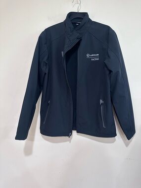 Men’s Lexus Racing Black Softshell Jacket. Size M